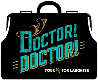 Northern Sky Theater Doctor! Doctor! Play Logo